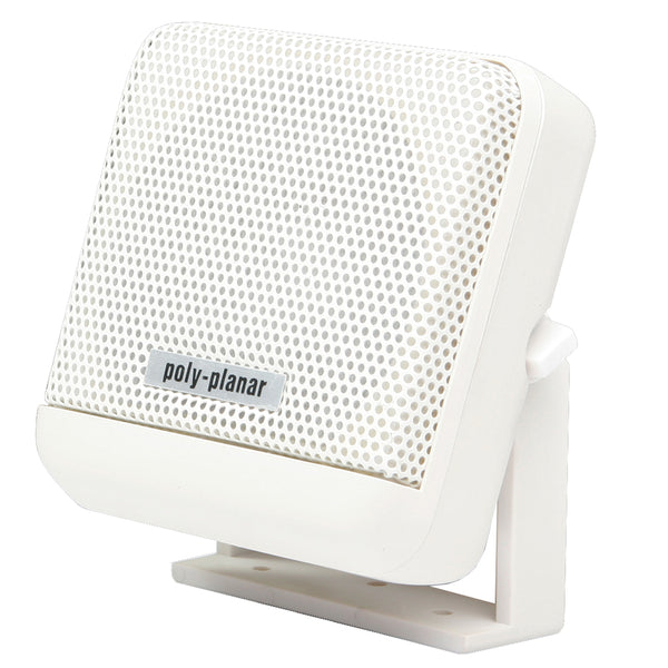 Poly-Planar VHF Extension Speaker - 10W Surface Mount - (Single) White [MB41W]