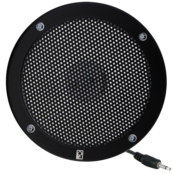 Poly-Planar 5" VHF Extension Speaker - Flush Mount - (Single) Black [MA1000RB]