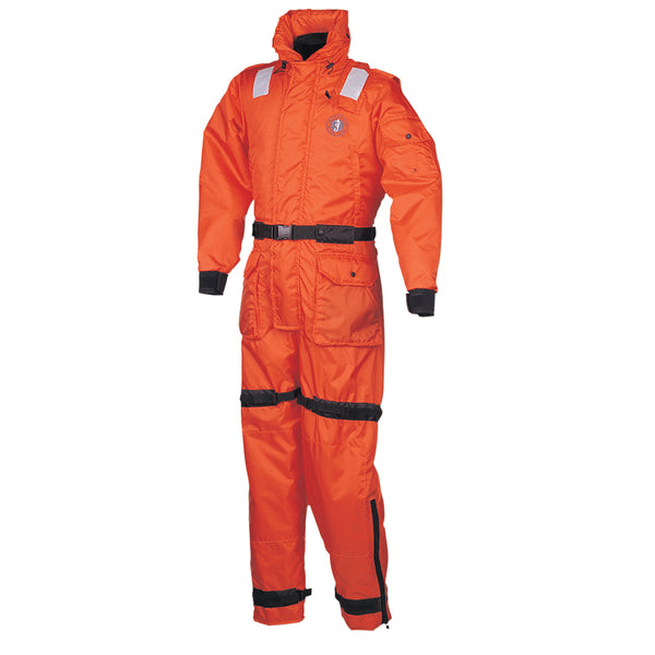 Mustang Deluxe Anti-Exposure Coverall & Worksuit - MED - Orange [MS2175-M-OR]