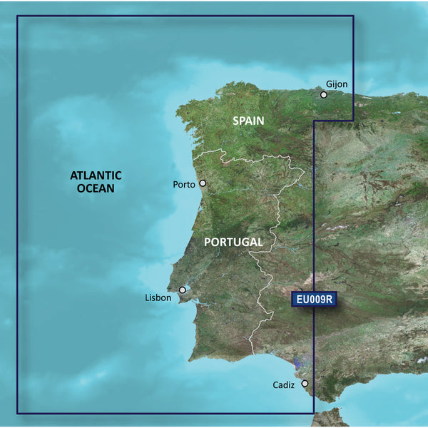 Garmin BlueChart g3 Vision HD - VEU009R - Portugal  NW Spain - microSD/SD [010-C0767-00]