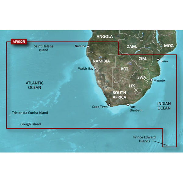 Garmin BlueChart g2 Vision HD - VAF002R - South Africa - microSD/SD [010-C0748-00]