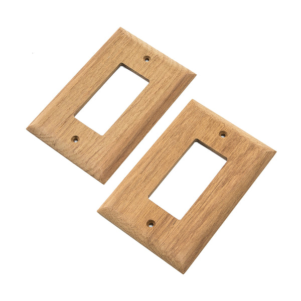 Whitecap Teak Ground Fault Outlet Cover/Receptacle Plate [60171]