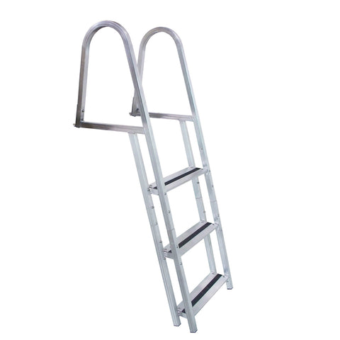 Dock Edge STAND-OFF Aluminum 3-Step Ladder w/Quick Release [2053-F]