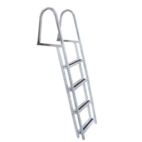 Dock Edge STAND-OFF Aluminum 4-Step Ladder w/Quick Release [2054-F]