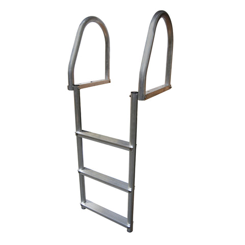 Dock Edge Aluminum 3-Step Eco Flip-Up Dock Ladder - Weld Free [2173-F]