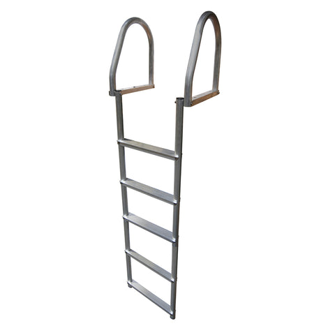 Dock Edge Aluminum 5-Step Eco Flip-Up Dock Ladder - Weld Free [2175-F]
