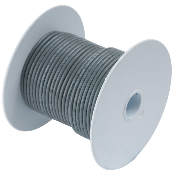 Ancor Grey 18 AWG Tinned Copper Wire - 500' [100450]