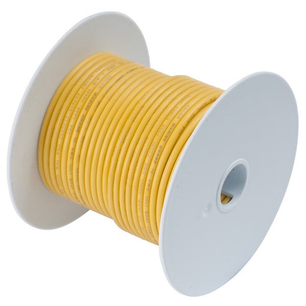 Ancor Yellow 16 AWG Tinned Copper Wire - 250' [103025]