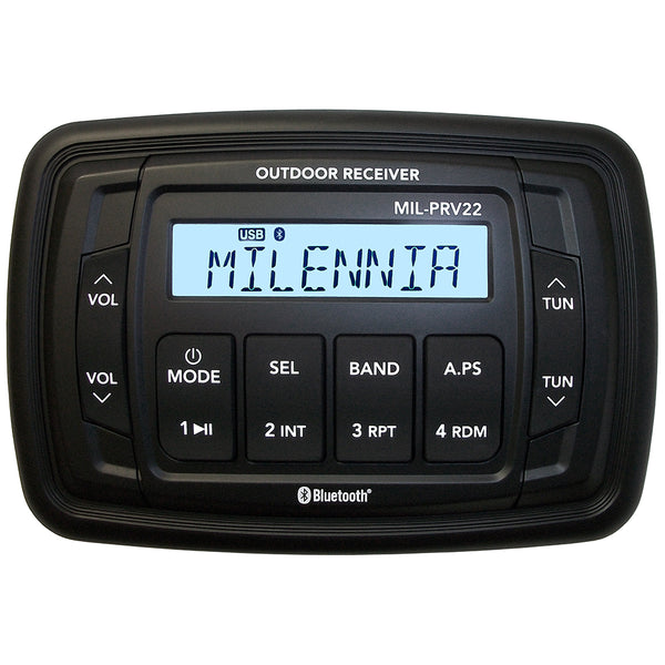 Milennia PRV22 AM/FM/USB/BT 4x45W Stereo [MILPRV22]