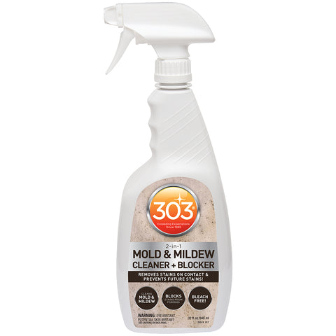 303 Mold  Mildew Cleaner  Blocker with Trigger Sprayer - 32oz *Case of 6* [30574CASE]