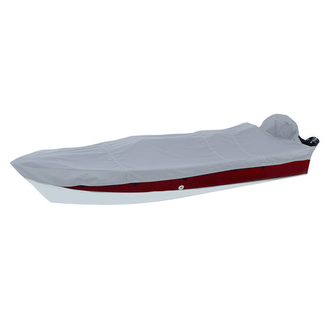 Carver Performance Poly-Guard Narrow Series Styled-to-Fit Boat Cover f/18.5 V-Hull Side Console Fishing Boats - Grey [72218NP-10]