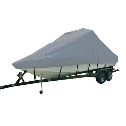 Carver Performance Poly-Guard Specialty Boat Cover f/18.5 Sterndrive V-Hull Runabout/Modified Boats - Grey [83118P-10]