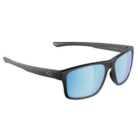 H2Optix Coronado Sunglasses Matt Gun Metal, Grey Blue Flash Mirror Lens Cat. 3 - AR Coating [H2030]
